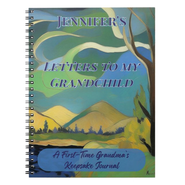 Letters to My Grandchild – Personalized Journal (Front)