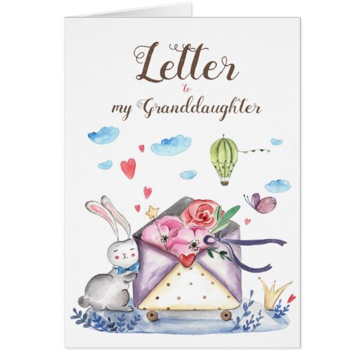 Letters to my Granddaughter Cards (Front)