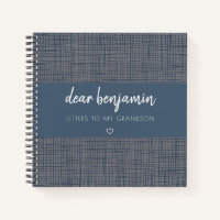 Letters to My Grandson Keepsake Journal