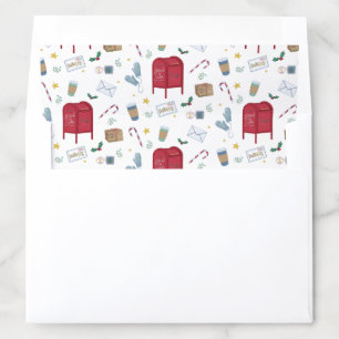 Letters to Santa Christmas Errands Holiday Mom Mug Envelope Liner