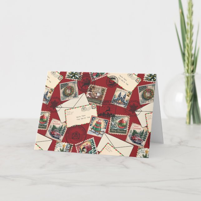 Letters to Santa Holiday card (Front)