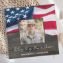 Letters To Son Heaven American Flag Military Notebook