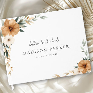 Letters to the Bride! Boho Bridal Shower Guest Book