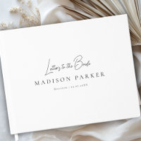 Letters to the Bride White Bridal Shower