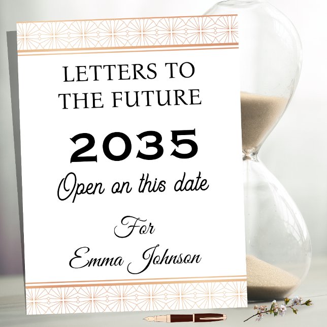 Letters to the Future, Personalized Keepsake Notebook (Creator Uploaded)