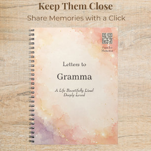 Letters to You Memorial Journal Personalized