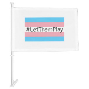 #LetThemPlay Transgender Athletes Trans Flag