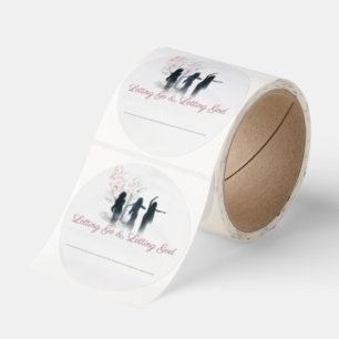 Letting God Women's Ministry Classic Round Sticker