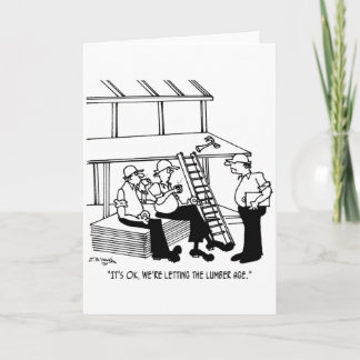 Letting the Lumber Age Card