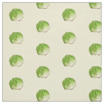 Lettuce cartoon illustration fabric