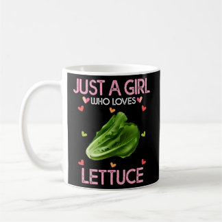Lettuce Just A Who Loves Lettuce Coffee Mug