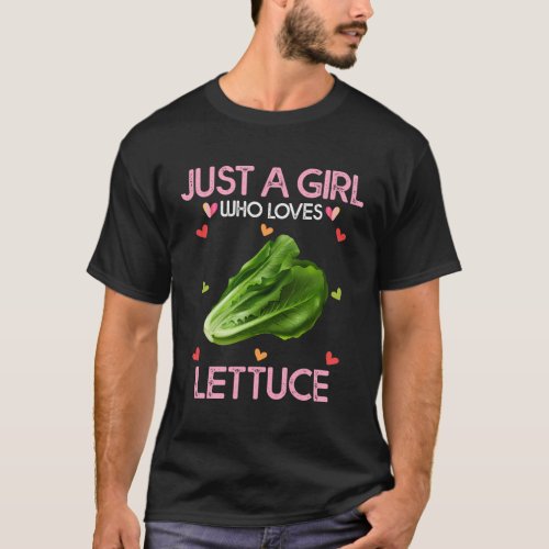 Lettuce Just A Who Loves Lettuce T_Shirt