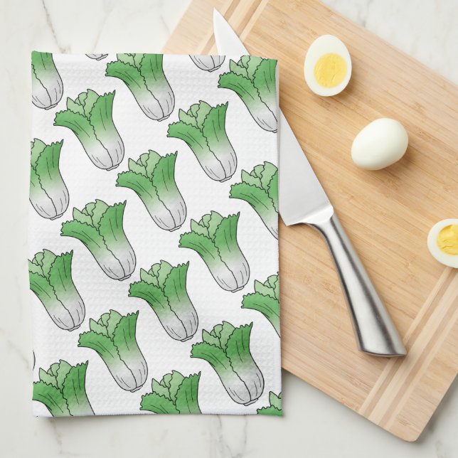 Lettuce Kitchen Towel (Quarter Fold)