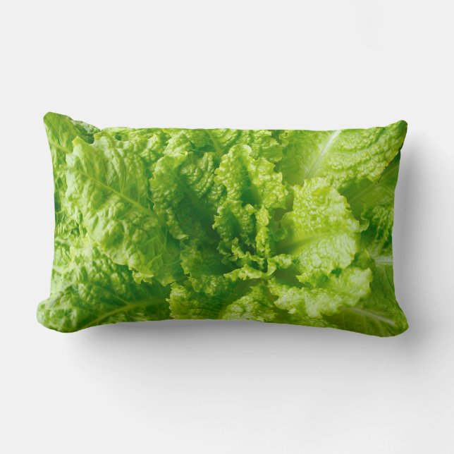 Lettuce Lumbar Pillow (Front)