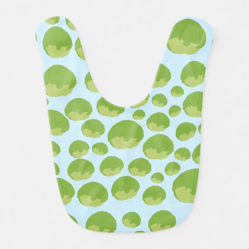 Lettuce Pattern Baby Bib