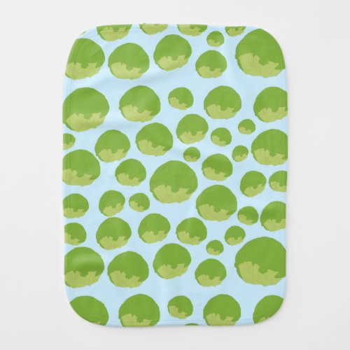 Lettuce Pattern Baby Burp Cloth