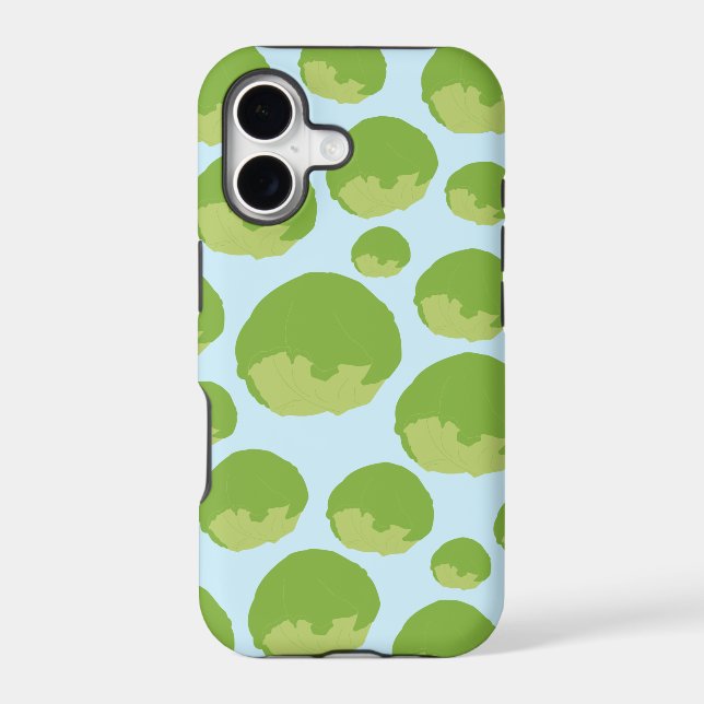 Lettuce Pattern Iphone Case (Back)