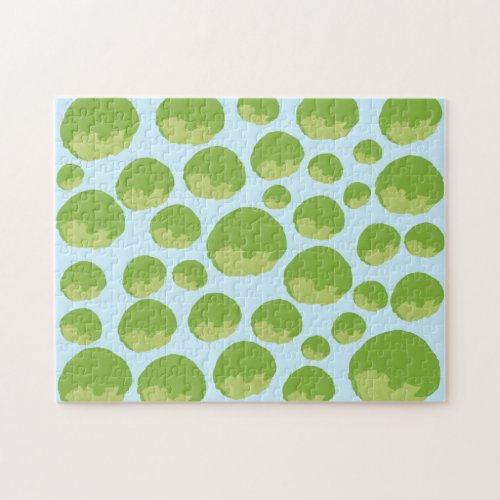 Lettuce Pattern Jigsaw Puzzle