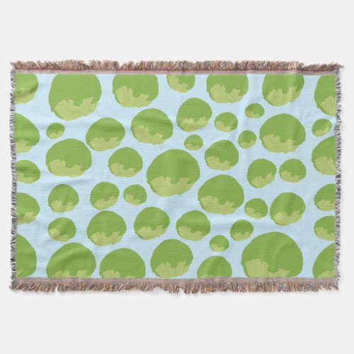 Lettuce Pattern Throw Blanket