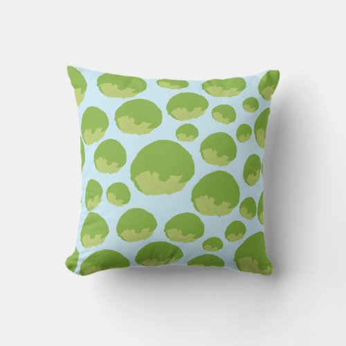 Lettuce Pattern Throw Pillow