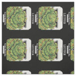Lettuce Seed Packet Label Fabric