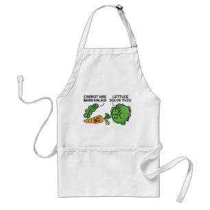 Lettuce Solve This Adult Apron