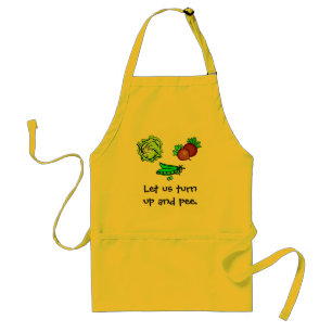 Lettuce turnip and pea apron