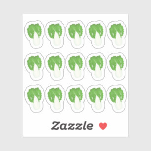 Lettuce Vegetables Veggie Healthy Eating Farming Sticker