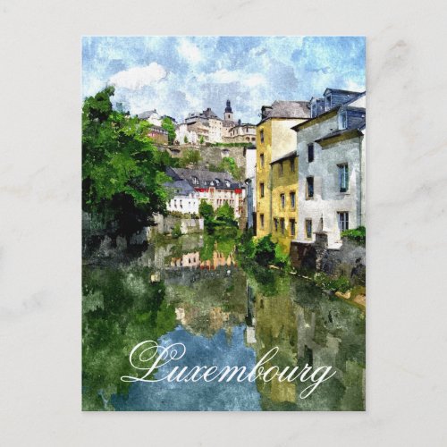 Ltzebuerg _ Luxemburg Postcard