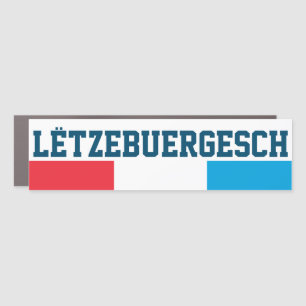 Lëtzebuergesch Car Magnet