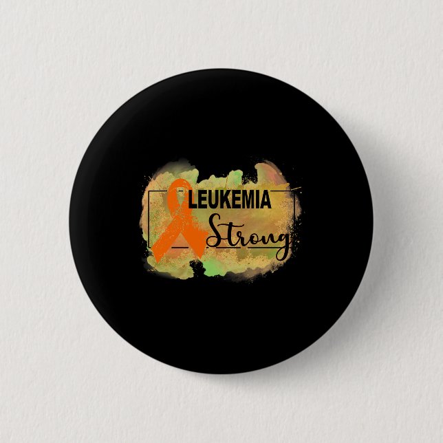 Leukemia Awareness 5 Button (Front)