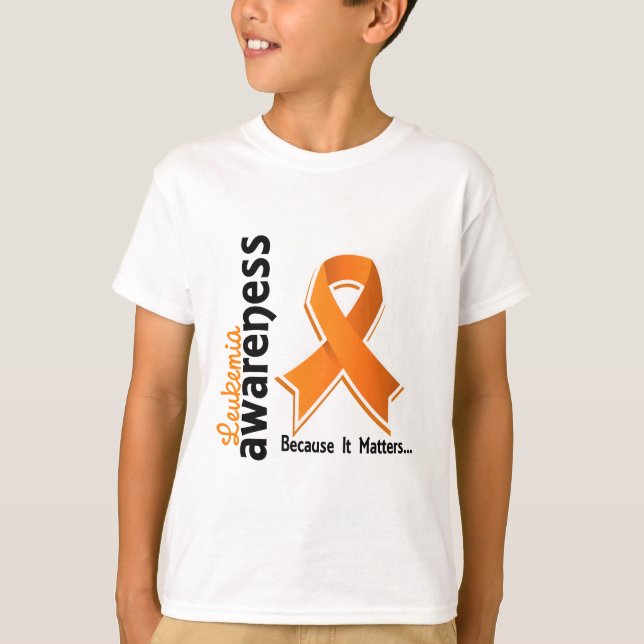 Leukemia Awareness 5 T-Shirt (Front)