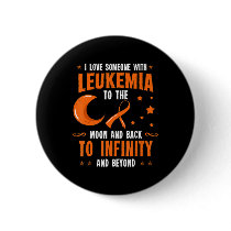 Leukemia Awareness Blood Cancer Bone Marrow Gift Button