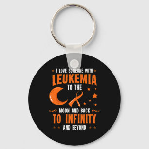 Leukemia Awareness Blood Cancer Bone Marrow Gift I Keychain