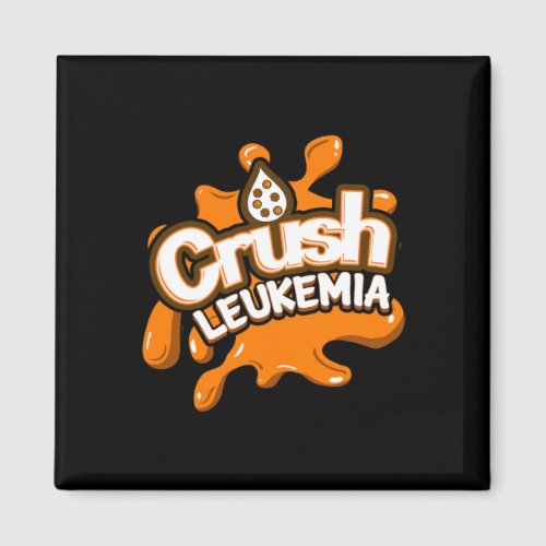 Leukemia Awareness Cure Blood Cancer Fighter Gift  Magnet