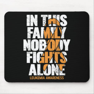 Leukemia Awareness Family Support Leukemia Awaren Mouse Pad