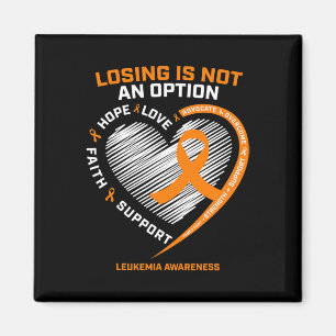 Leukemia Awareness Fighter Gifts Men Women Kids Le Magnet