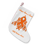 Leukemia Awareness Hope For a Cure Small Christmas Stocking