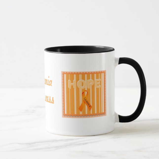 Leukemia Awareness Hope Mug (Right)