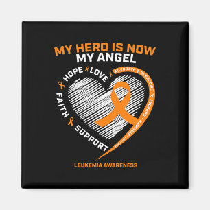 Leukemia Awareness  I Remembrance Mom Dad Grandma  Magnet