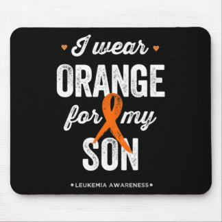 Leukemia Awareness  I wear Orange Ribbon for my So Mouse Pad