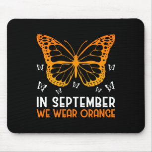 Leukemia Awareness In September We Wear Orange But Mouse Pad
