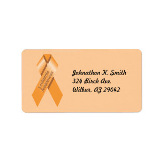 Leukemia Awareness Label