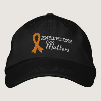 Leukemia Awareness Matters Embroidered Baseball Hat