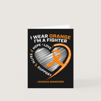 Leukemia Awareness  Men Women Mom Dad Gifts Leukem Card