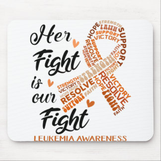 Leukemia Awareness Month Ribbon Gifts Mouse Pad