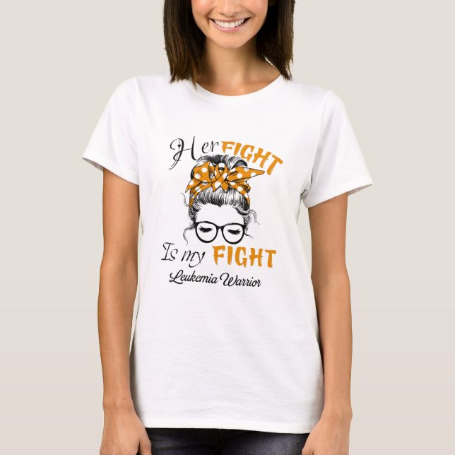 Leukemia Awareness Month Ribbon Gifts T-Shirt (Front)