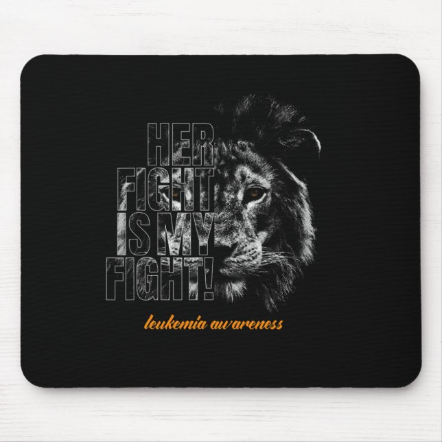Leukemia Awareness Mouse Pad (Front)
