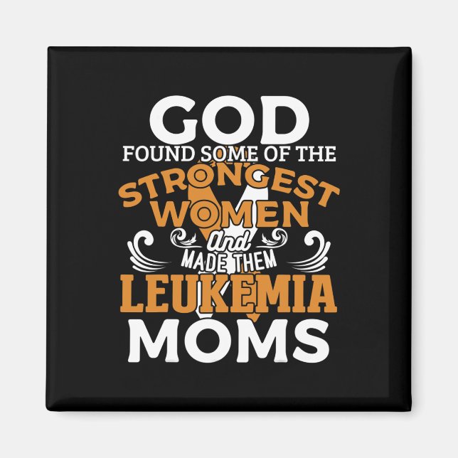 Leukemia Awareness Orange Ribbon  Magnet (Front)