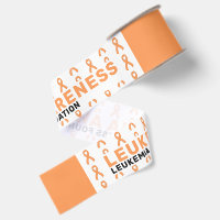 Leukemia Awareness Pattern Ribbon